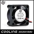 Cool Ning 2510 DC cooling fan fan fan fan for car charger fan 3.7 V5V large air 