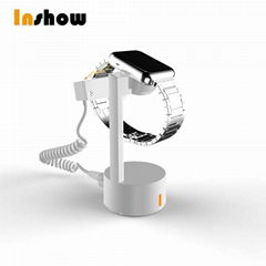 Smart watch security alarm display holder