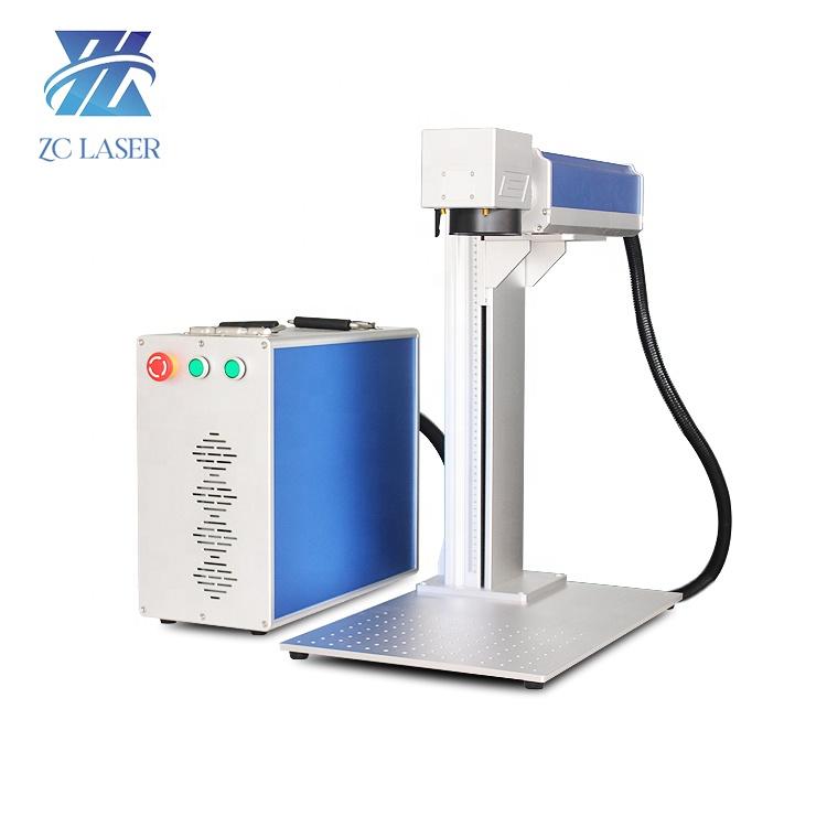 20W Portable Fiber Laser Marking Machine For Metal Cards Nameplate Logos