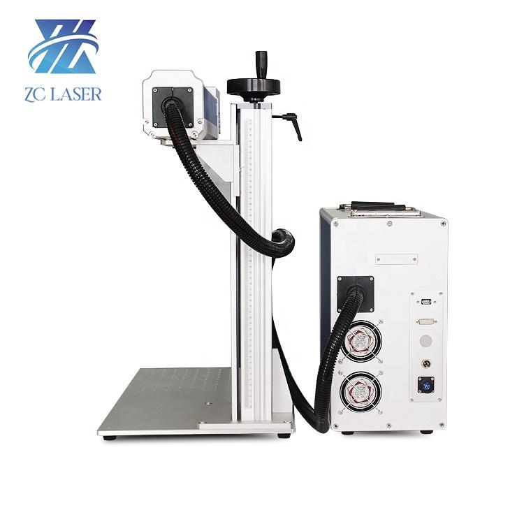 20W Portable Fiber Laser Marking Machine For Metal Cards Nameplate Logos  3