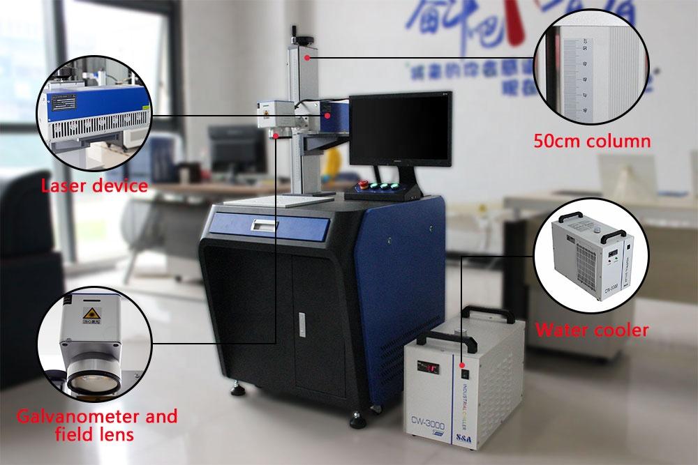 5W UV Laser Marking Machine With Air Cooling System 5