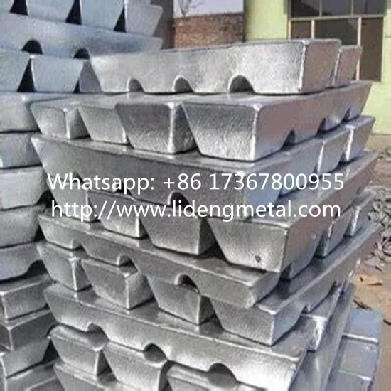 Lead ingot L01 LD (China Manufacturer) Nonferrous Metal