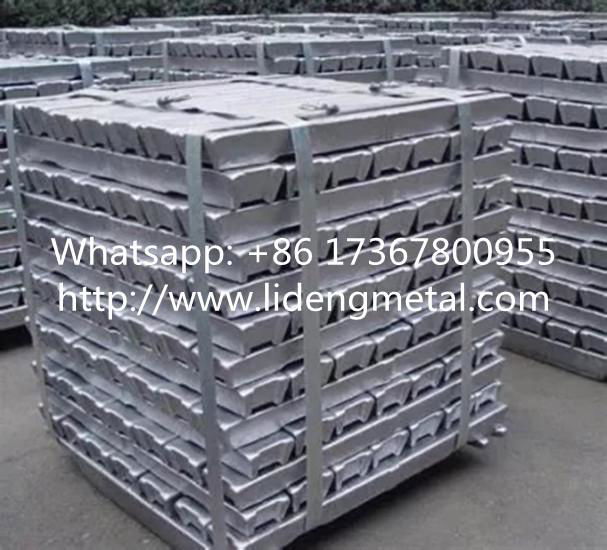 Lead ingot L01 LD (China Manufacturer) Nonferrous Metal