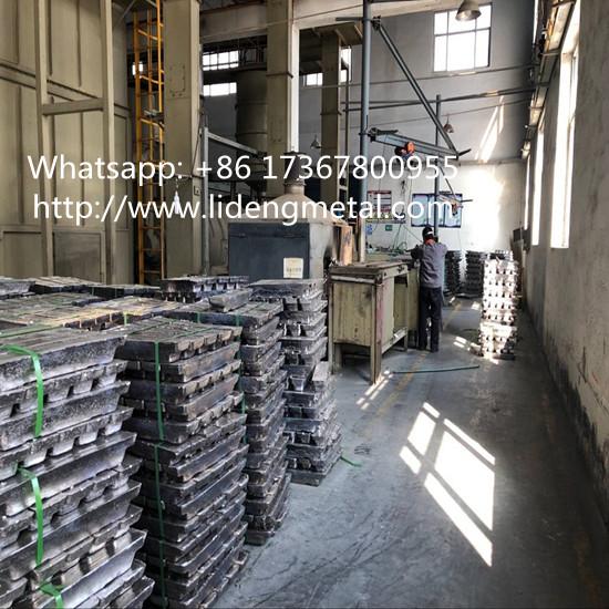 Lead ingot L01 LD (China Manufacturer) Nonferrous Metal