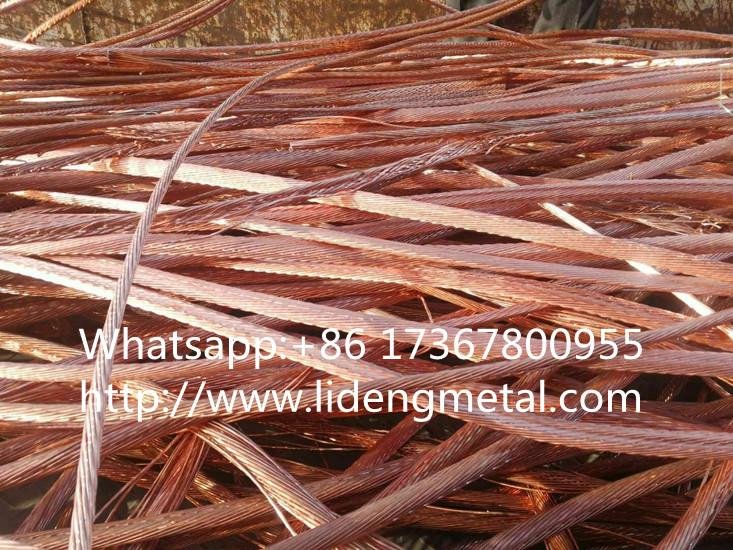 Copper wire scrap (Millberry) 99.99% 3