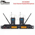 NX-930 Dual channel UHF Body-pack Wireless Microphone 2