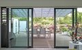 Aluminium balcony glass door powder coated finish 4
