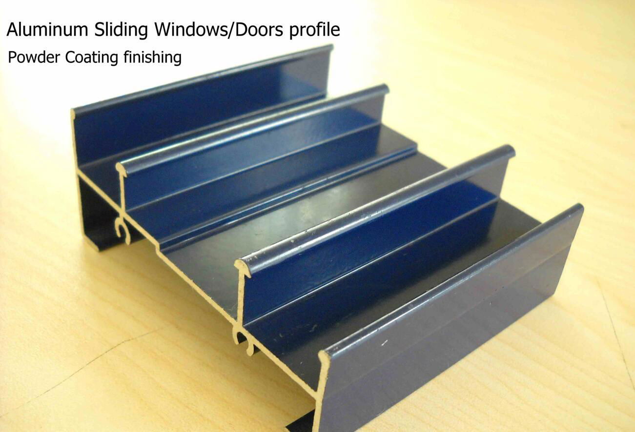 Powder coated aluminium profile for window 2