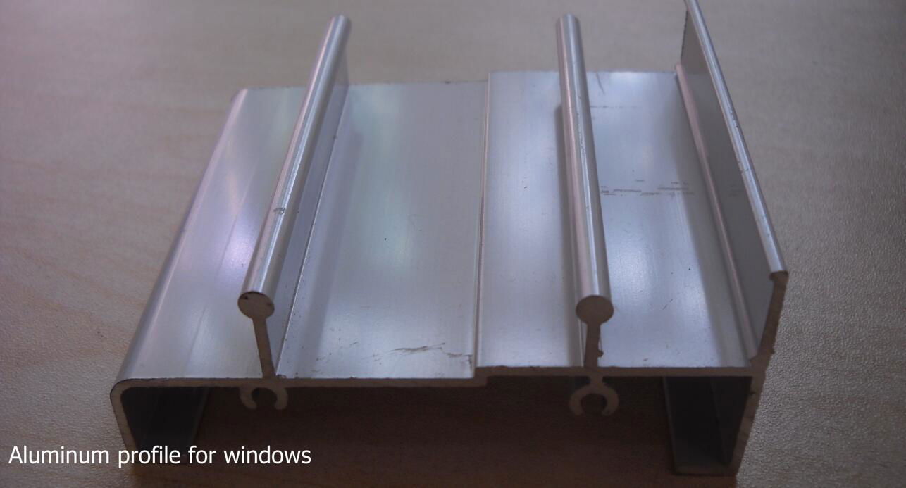 Powder coated aluminium profile for window 3