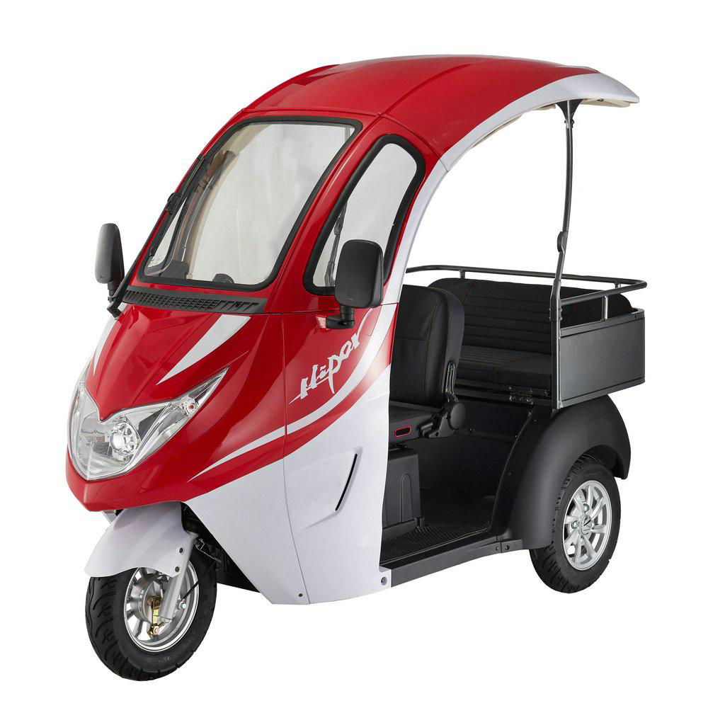2022 New adult cargo and passenger 3 wheel electric tricycle