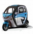 2022 New design electric Passager Tricycle Enclosed Type electric trike