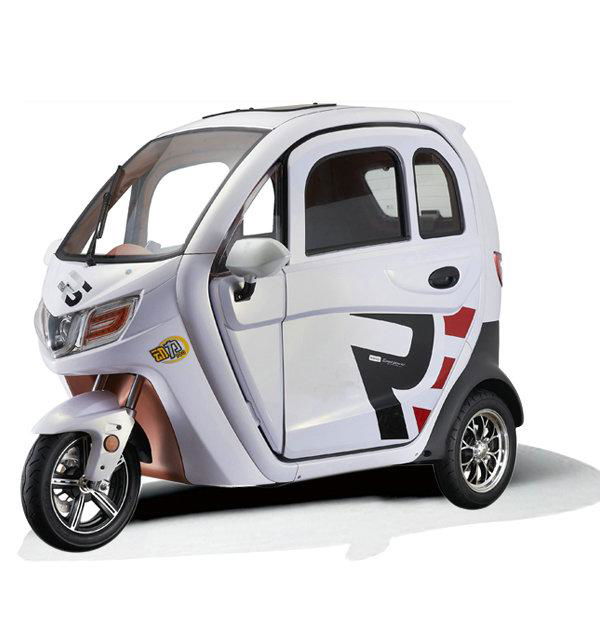 2022 New design electric Passager Tricycle Enclosed Type electric trike 5