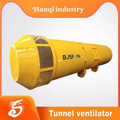 axial flow fan tunnel blower exhaust