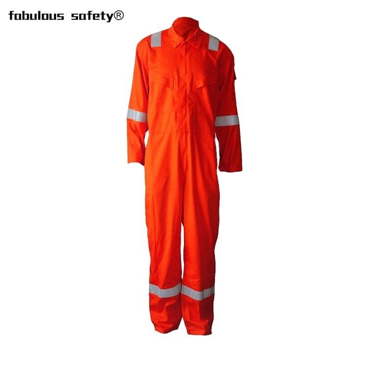 Safety Hi-vis Orange Coveralls For Gas and Oil