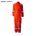 Safety Hi-vis Orange Coveralls For Gas and Oil 1