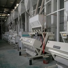 120T/D Modern Rice Processing Line