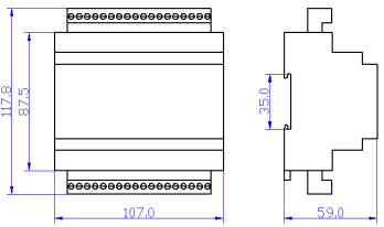 HC-212開關量輸入繼電器輸出模塊 2