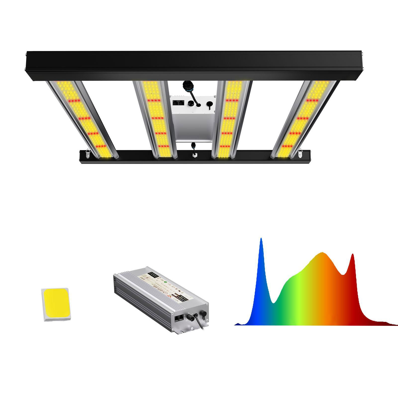 SMD301B 310W Leoon Indoor Plant Light Waterproof IP65 Dimmable LED Grow Lights