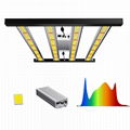 New Design SMD3030 460W Plant Grow Light Full Spectrum Dimmable For Greenhouse