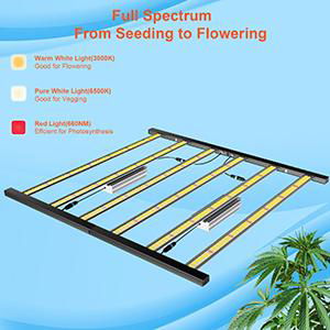 SamsungLM218B 3.1umol/J 480W LED Grow Light UV IR Bar For Indoor Farming Plants 