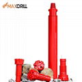 Maxdrill QL5 dth hammmer bits drill hammer for water well mining quarry 4