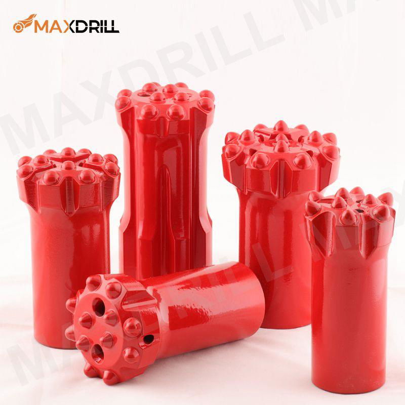 Maxdrill T45 thread button bits 70mm -127mm for bench&long hole drilling 5