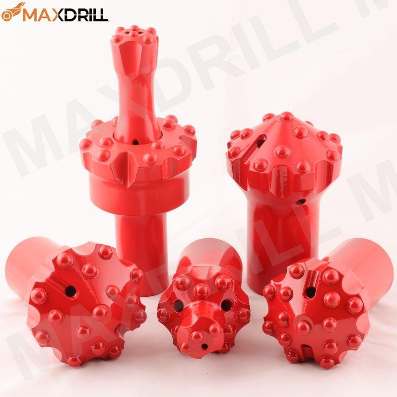 Maxdrill T45 thread button bits 70mm -127mm for bench&long hole drilling 3