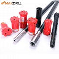 Maxdrill T51螺纹钮扣钻头89mm-152mm，用于钻床和长孔 5