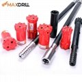 Maxdrill T51 thread button bits 89mm-152mm for bench&long hole drilling 5
