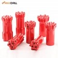 Maxdrill GT60 thread button bits for bench&long hole drilling 1