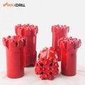 Maxdrill T51 thread button bits wear carbide for bench&long hole drilling 5