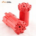 Maxdrill hot sale T38 thread button bits for long  hole drilling 1