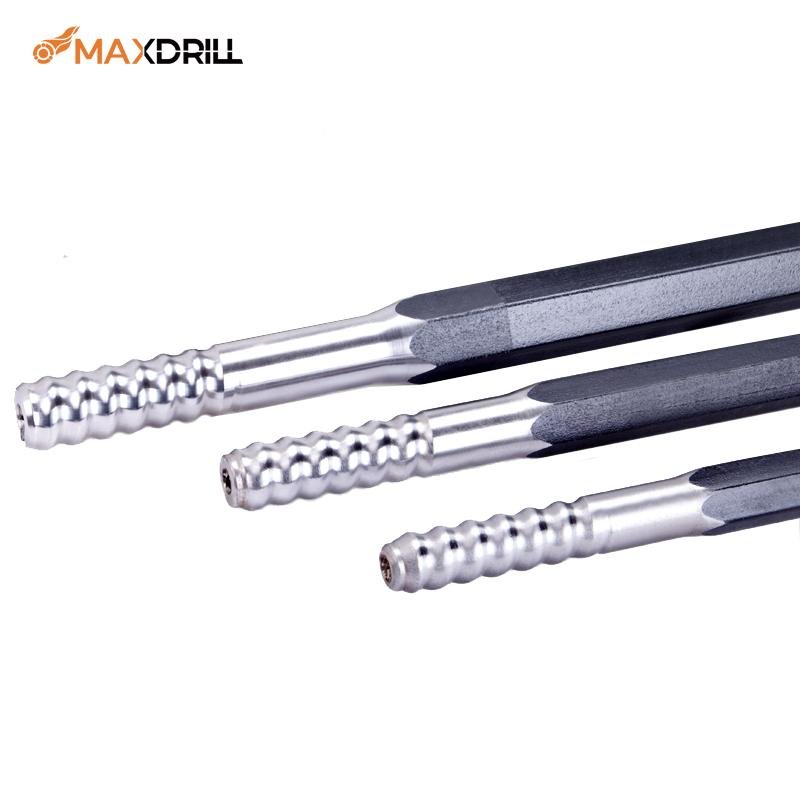 Maxdrill R32*H28*R28 threaded drill rod drill rod 2