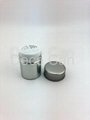 Metal round spice tin with dispenser