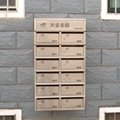 鑫瑞隆定制 小区信报箱报纸箱壁挂不锈钢信报箱 奶报箱