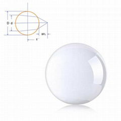 Manufacture Direct Supply Customized Ball Lens Sperical Lenses with K9 Quartz