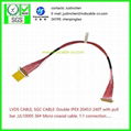 UL10005 36#极细同轴线，LVDS CABLE,SGC CABLE,JAE FI-RE51CL 3