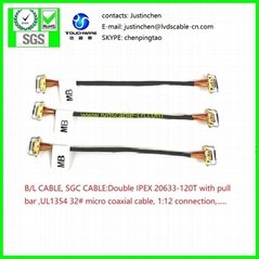 SGC Kable, IPEX 20633-212T, UL1354 36# Micro coaxial