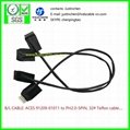 eDP Panel  Backlight cable , VDD power supply cable, ACES 91209-01011