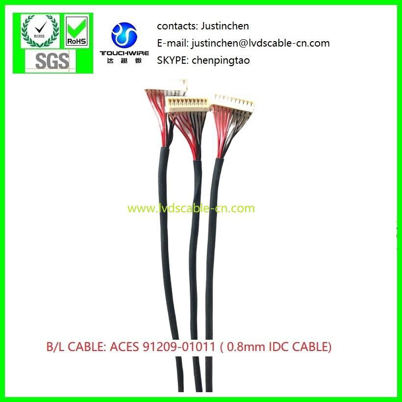 B/L backlight cable ,aces 91209-01011,UL10064 32# CABLE 3