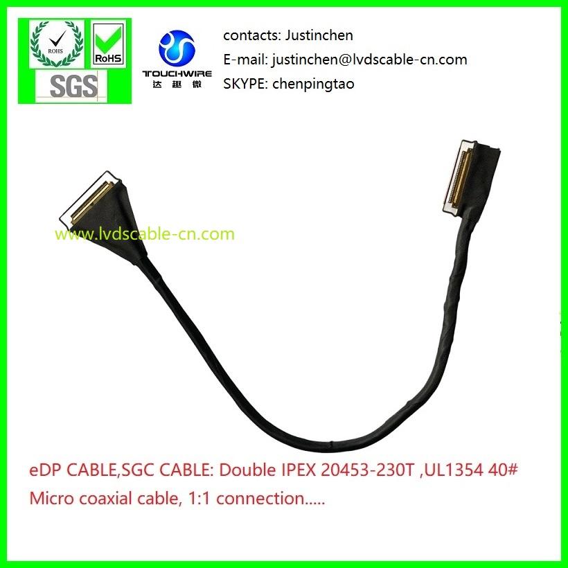 eDP CABLE,SGC CABLE, IPEX20453,20455-030E 2