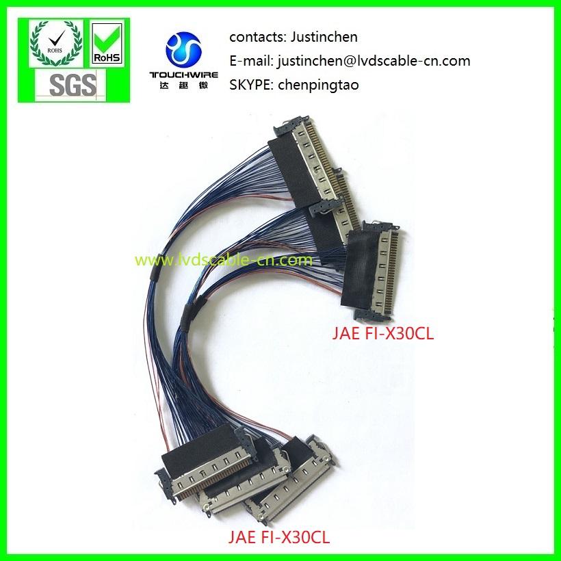 LVDS CABLE,SGC CABLE,Double JAE FI-X30CL