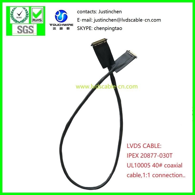 IPEX Kable ,SGC Kable,Double ipex 20877-030T  , UL1354 coaxial cable 2