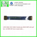 LVDS CABLE, SGC CABLE, IPEX 20633-060T