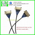 UL1354 36# Red Coaxial cable, SGC CABLE,LVDS CABLE,Double Hirose FX15S-41P-0.5SD