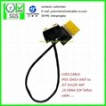 LVDS Kable, LCD  cable, ipex 20453-040T and JST SHLDP-40P