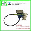 UL1354 40# blueCoaxial cable, SGC CABLE,LVDS CABLE,Double Hirose FX15S-41P-0.5SD