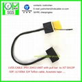 LVDS Kable, LCD  cable, ipex 20453-040T and JST SHLDP-50P 1