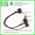 LVDS Kable, LCD  cable, ipex 20453-230T and HSR DF13-20P