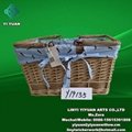 rattan wicker willow laundry basket